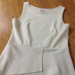 Ladies Small Cream Colored Dressy Top
